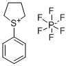 PHENYLTETRAMETHYLENESULFONIUM HEXAFLUOROPHOSPHATE Structure