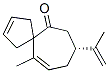 Spiro[4.6]undeca-2,10-dien-6-one, 11-methyl-8-(1-methylethenyl)-, (8R)- (9CI) 구조식 이미지