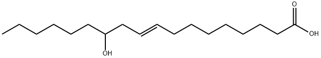 RICINELAIDIC ACID Structure