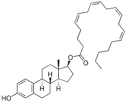 estradiol-17-arachidonate 구조식 이미지