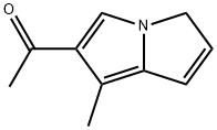 Ethanone, 1-(7-methyl-3H-pyrrolizin-6-yl)- (9CI) 구조식 이미지