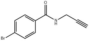 Propargyl 4-bromobenzamide Structure