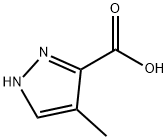 4-METHYLPYRAZOLE-5-CARBOXYLIC ACID Structure