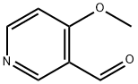 4-Methoxy-3-pyridinecarboxaldehyde Structure