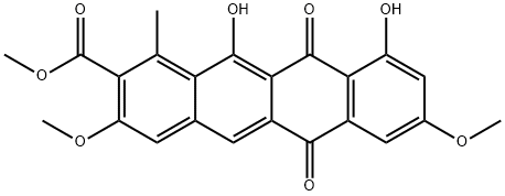 tetracenomycin A2 구조식 이미지