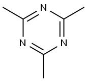 2,4,6-trimethyl-1,3,5-triazine 구조식 이미지