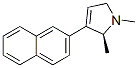 1H-Pyrrole,2,5-dihydro-1,2-dimethyl-3-(2-naphthalenyl)-,(2S)-(9CI) 구조식 이미지