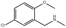 N-(5-CHLORO-2-METHOXYBENZYL)-N-METHYLAMINE Structure