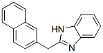 2-(2-Naphthylmethyl)benzimidazole Structure