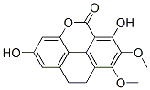 9,10-Dihydro-2,6-dihydroxy-7,8-dimethoxy-5H-phenanthro[4,5-bcd]pyran-5-one 구조식 이미지