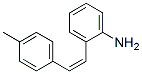 Benzenamine, 2-[(1Z)-2-(4-methylphenyl)ethenyl]- (9CI) Structure