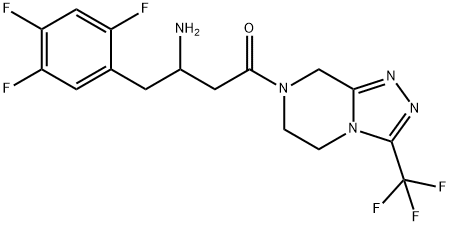 rac-Sitagliptin Structure