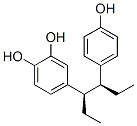 1,2-Benzenediol, 4-(1-ethyl-2-(4-hydroxyphenyl)butyl)-, (R*,S*)- 구조식 이미지