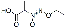 Propanoic acid, 2-(ethoxy-NNO-azoxy)- (9CI) Structure