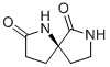 1,7-Diazaspiro[4.4]nonane-2,6-dione,(R)-(9CI) 구조식 이미지