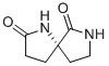 1,7-Diazaspiro[4.4]nonane-2,6-dione,(S)-(9CI) 구조식 이미지
