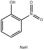Sodium 2-nitrophenoxide 구조식 이미지
