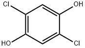 2,5-디클로로하이드로퀴논 구조식 이미지