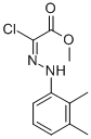 메틸클로로[(2,3-다이메틸페닐)하이드라조노]아세테이트 구조식 이미지