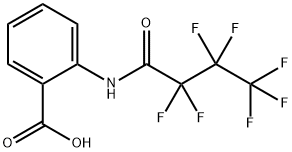 2-[(2,2,3,3,4,4,4-HEPTAFLUOROBUTANOYL)AMINO!BENZOIC ACID, TECH Structure