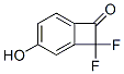 Bicyclo[4.2.0]octa-1,3,5-trien-7-one,  8,8-difluoro-3-hydroxy- 구조식 이미지