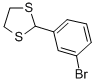 1,3-DITHIOLANE, 2-(m-BROMOPHENYL)- 구조식 이미지