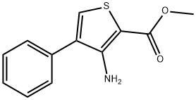 Methyl 3-amino-4-phenylthiophene-2-carboxylate Structure