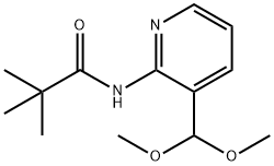 N-(3-DIMETHOXYMETHYL-PYRIDIN-2-YL)-2,2-DIMETHYL-PROPIONAMIDE Structure