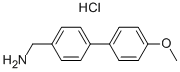 C-(4'-메톡시-비페닐-4-YL)-메틸아민염산염 구조식 이미지