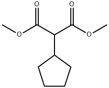 Dimethyl cyclopentylmalonate 구조식 이미지