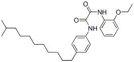 N-(2-에톡시페닐)-N'-(4-아이소도데실페닐)옥사마이드 구조식 이미지
