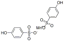 manganese bis(4-hydroxybenzenesulphonate)  Structure