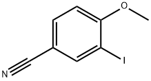 3-Iodo-4-methoxybenzonitrile Structure