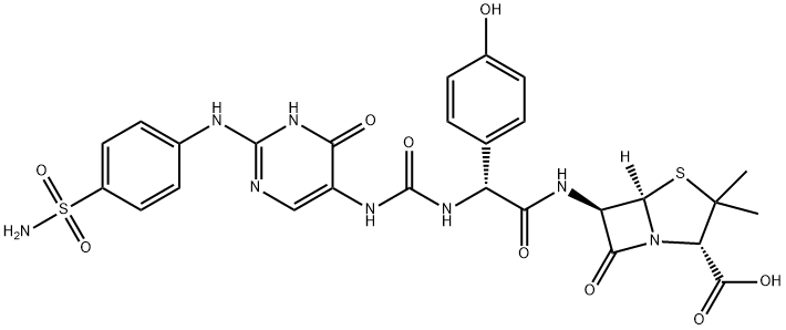 Piroxicillin Structure