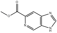 3H-이미다조[4,5-c]피리딘-6-카르복실산,메틸에스테르 구조식 이미지