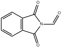 1,3-dihydro-1,3-dioxo-2H-Isoindole-2-carboxaldehyde 구조식 이미지