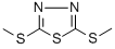 2,5-Dimethylsulfanyl-[1,3,4]-thiadiazole  Structure