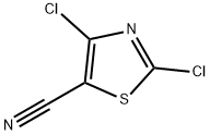 2,4-디클로로-5-시아노티아졸 구조식 이미지