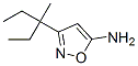 3-(1-Ethyl-1-methylpropyl)-5-isoxazolamine Structure