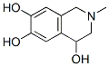 2-methyl-3,4-dihydro-1H-isoquinoline-4,6,7-triol Structure