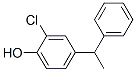 2-클로로-4-(1-페닐에틸)페놀 구조식 이미지