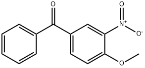 4-methoxy-3-nitrophenyl phenyl ketone 구조식 이미지