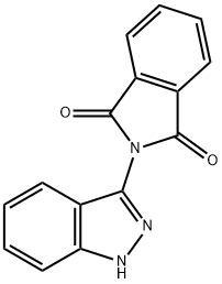 2-(1H-Indazol-3-yl)-1H-isoindole-1,3(2H)-dione 구조식 이미지