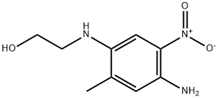 2-[(4-아미노-2-메틸-5-나이트로페닐)아미노]에탄올 구조식 이미지
