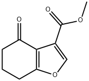 METHYL 4-OXO-4,5,6,7-TETRAHYDRO-1-BENZOFURAN-3-CARBOXYLATE Structure