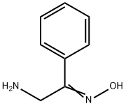 에타논,2-아미노-1-페닐-,옥심 구조식 이미지