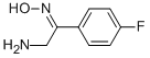 2-AMINO-1-(4-FLUORO-PHENYL)-ETHANONE OXIME 구조식 이미지