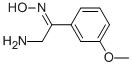 2-AMINO-1-(3-METHOXY-PHENYL)-ETHANONE OXIME Structure