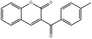 3-(4-Methylbenzoyl)-2H-chroMen-2-one 구조식 이미지