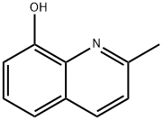 8-Hydroxyquinaldine Structure